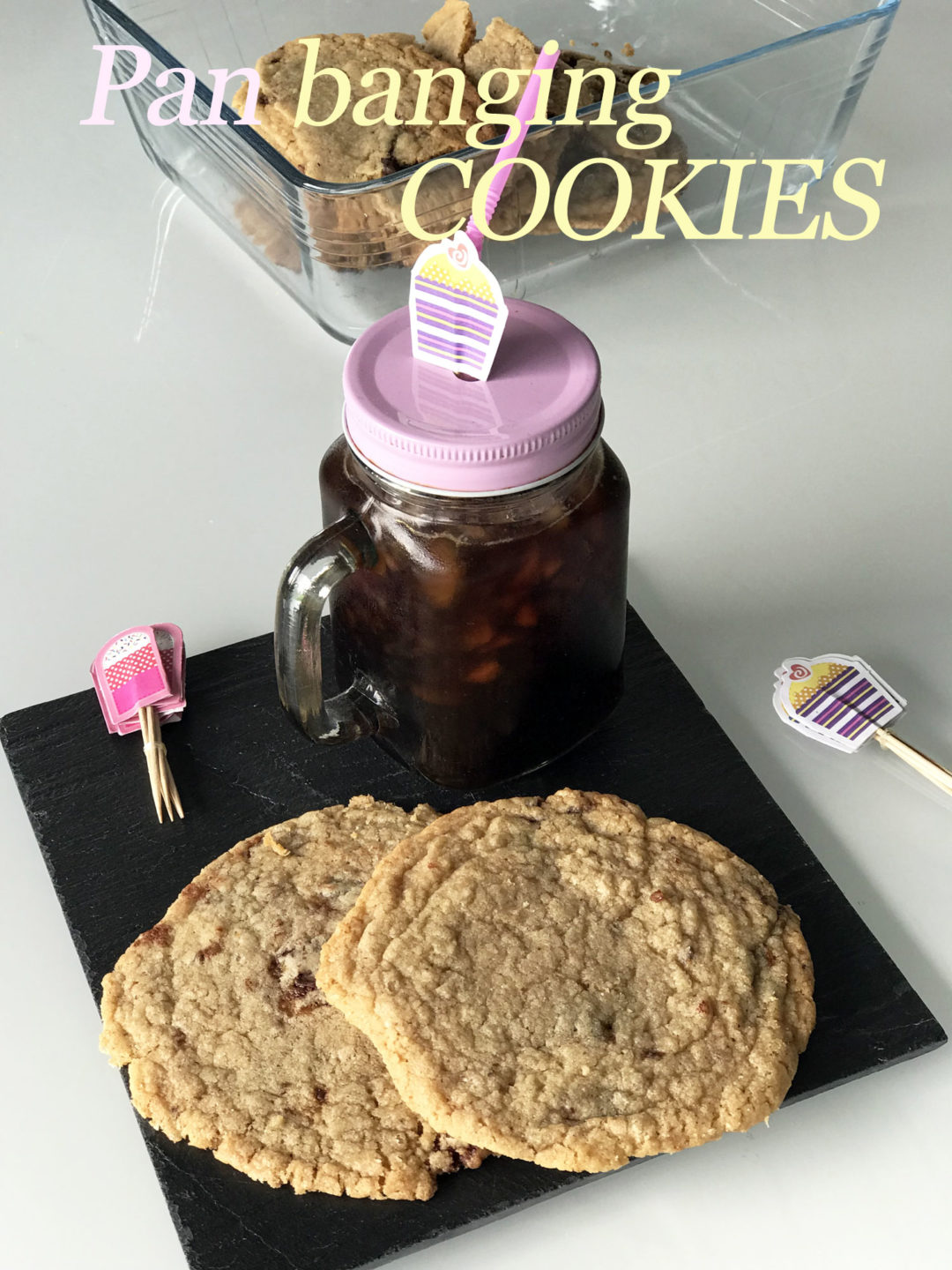 Pan banging cookies