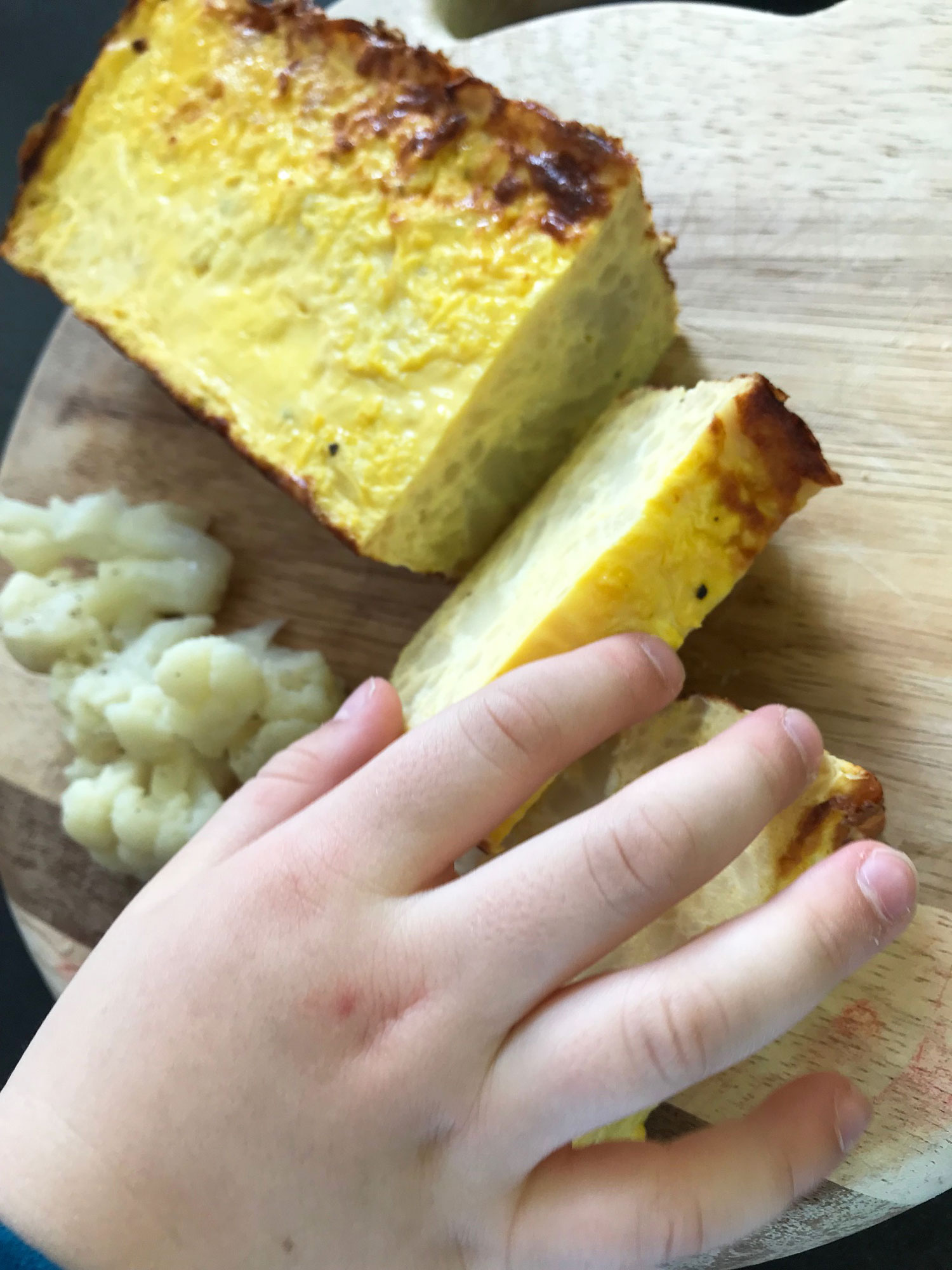 Terrine de chou fleur au parmesan