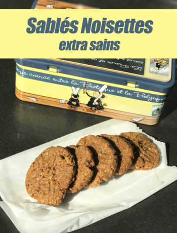 Sablés noisettes extra sains